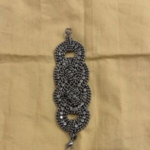 Elegant Silver Chain Bracelet